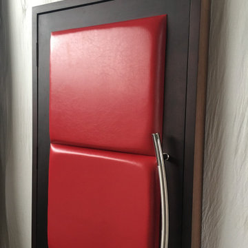 Home Theater Door Single 3-Panel Door