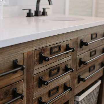 Stapleton Farmhouse Contemporary Bathroom