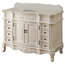 Morton Bathroom Vanity, Antique White, 48"
