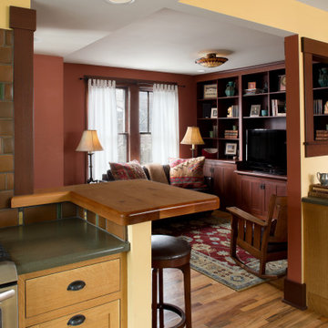 Kitchen & Living Room