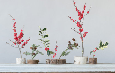 3 Recipes for Foraged Holiday Table Decor