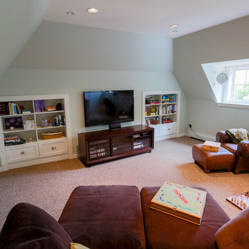Mountain Ave Attic Playroom
