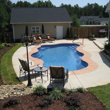 Viking - Cancun - Midwest Fiberglass Pools - Charlotte, NC
