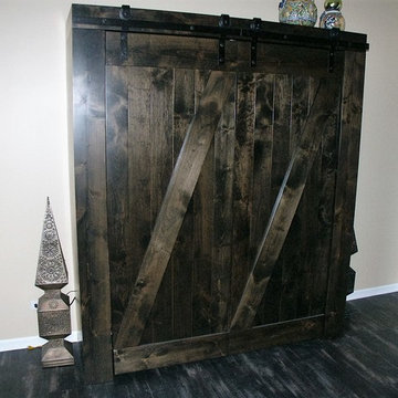 Barn Door Murphy Beds