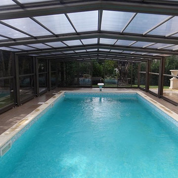 Abris piscine haut