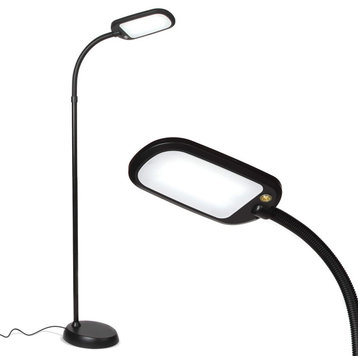 Brightech Litespan LED 2nd Edition Reading Floor Lamp with Cool, Soft & Warm, Je