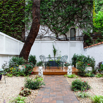 Townhouse French Doors and Patio