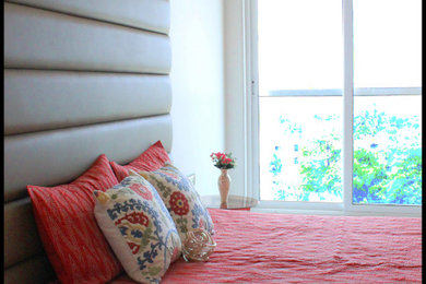 ムンバイにあるアジアンスタイルのおしゃれな寝室