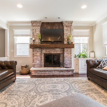 Elmhurst Home - Designs by Dan Wangler Builders - Staging by Crate and Barrel