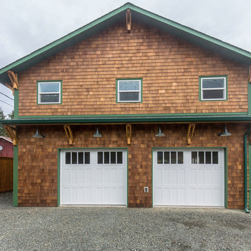 Port Angeles Detached Two-story Garage and Exercise Studio