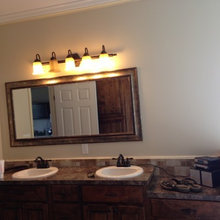 BATHROOM HAS A NEW COLOR.  :)