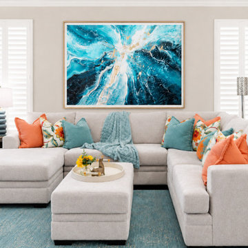 Soft Coastal Living Room Refresh-Solana Loop