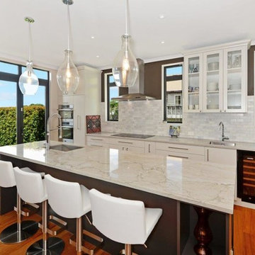 large white kitchen
