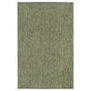 Carmel Texture Stripe Indoor/Outdoor Rug, Green, 6'6"x9'3"