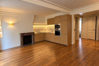 Projet Buttes Chaumont, rénovation d'un appartement de 60m2