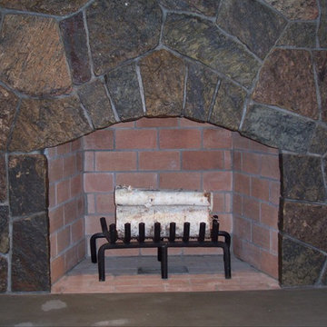 Residential Fireplace Refacing
