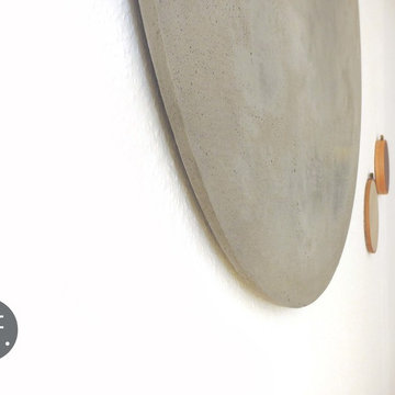 Beton-Wandbild