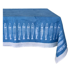 Panarea chic coastal style tablecloths and napkins - Tablecloths