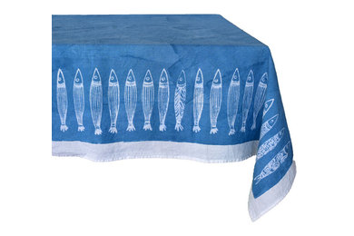 Panarea chic coastal style tablecloths and napkins