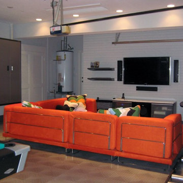 Garage Makeover with Entertainment Area II