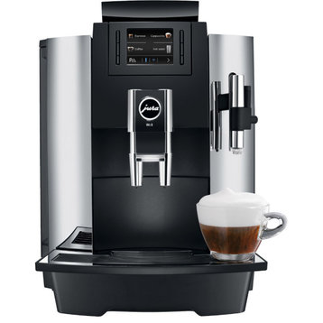 Jura WE8 Professional Automatic Coffee Machine, Chrome and Black