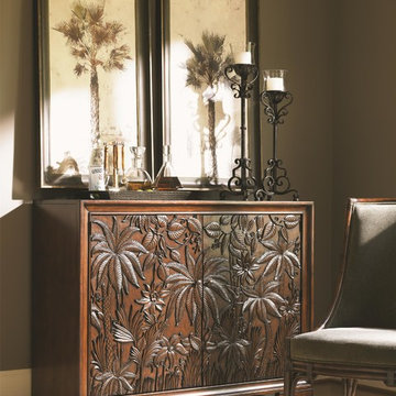 Landara Balboa Tropical Carved Door Chest