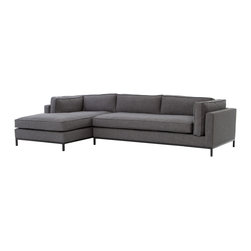 Four Hands Furniture - Atelier Grammercy 2-Piece Sectional With Left Arm Chaise - Sectional Sofas
