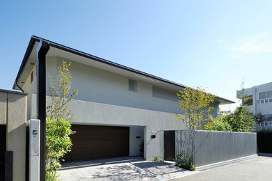 This is an example of a modern exterior in Osaka.