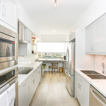 1980s Hi-Rise Condo Goes Mid Century Modern in Houston's Museum District