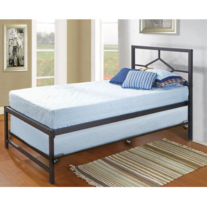 39 Twin Size Day Bed Frame With Pop, Twin Size High Rise Bed Daybed Frame