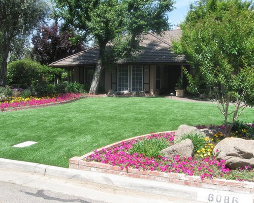 Front Yard Landscapes with Artificial Grass