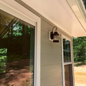 Sunroom with Natural Finishes