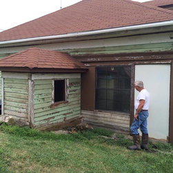 Seamless Steel Siding - Before - Products
