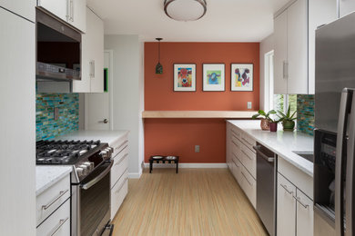 Kitchen - transitional kitchen idea in Seattle