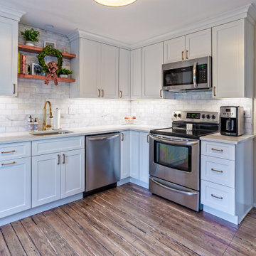 Bright Small Kitchen by Lauren