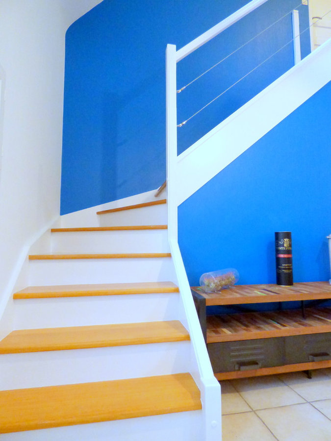 Mise en peinture d'escaliers