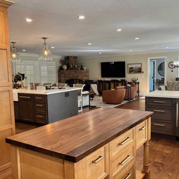 Walnut Creek Kitchen Remodel - Two Toned Starmark Cabinetry