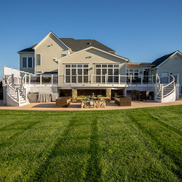 New Sunroom, Nook, Garage & Front Porch Addition, Chantilly VA!!!