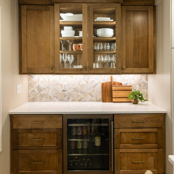 West Bend Elegance: A Spacious Kitchen Remodel with Walnut Highlights