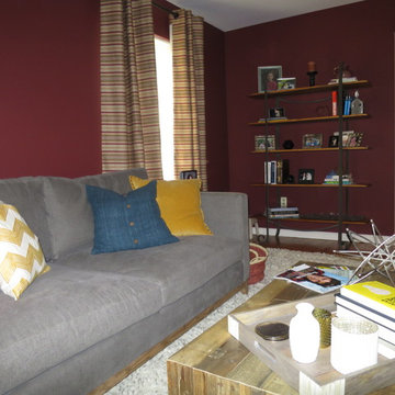In Progress:  Poughkeepsie Living Room