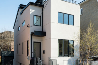 Inspiration for a modern exterior home remodel in Toronto
