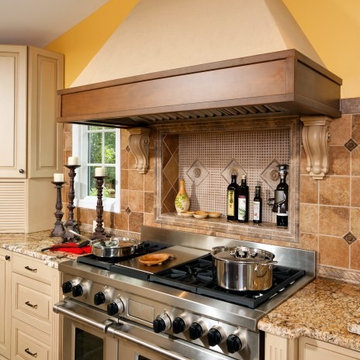 Tuscany Influenced Kitchen Design