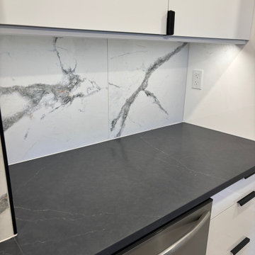 Modern Black and white Kitchen
