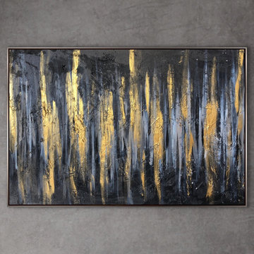 Shiny 48x36 inches Contemporary Art Large Modern Painting MADE TO ORDER
