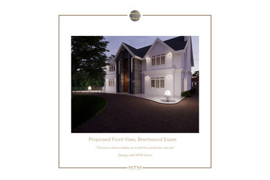 Inspiration for a modern home in Essex.