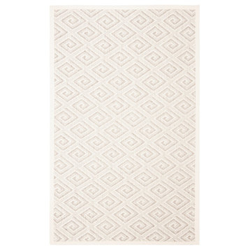 Safavieh Palm Beach Collection PAB614 Rug, Natural/Ivory, 5' X 8'