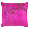 In Bloom Pink Embroidered Pillow Cover