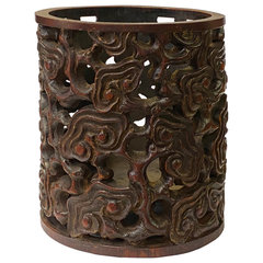 Chinese Bamboo Relief Scholars Motif Carving Brush Pen Holder Art ws2139S Chinese Bamboo Relief Scholars Motif Carving Brush Pen Holder Art ws2139S