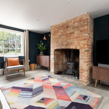 Living Room Renovation in a Village Cottage