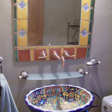 Santa Fe style adobe home in Arizona